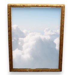 Miroir Bernois rectangulaire doré
