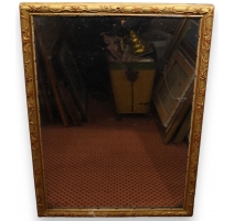 Miroir Bernois rectangulaire doré