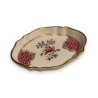 Ravier \"Fleurs\" en porcelaine de Limoges