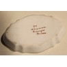 Ravier \"Fleurs\" en porcelaine de Limoges