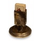 Porte-alumettes Perroquet en bronze de Vienne