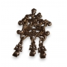 Broche Chevalier en argent 925