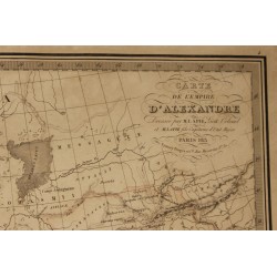 Map of Alexander’s Empire by M. LAPIE