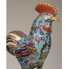 Paire de coqs cloisonnés