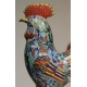Paire de coqs cloisonnés