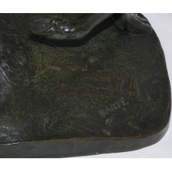 Bronze ‘Deer’, signed BARYE. at Moinat SA – Antiques and Decorative Arts