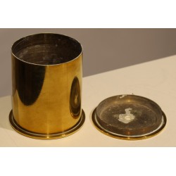 Box made from a 1917 FFBR shell casing