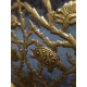 Décor en fer martelé "Coquillage et tortue"