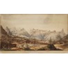 Engraving ‘Gsteig’ by N. SPRINGLIN