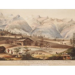 Engraving ‘Gsteig’ by N. SPRINGLIN