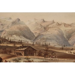 Engraving ‘Gsteig’ by N. SPRINGLIN