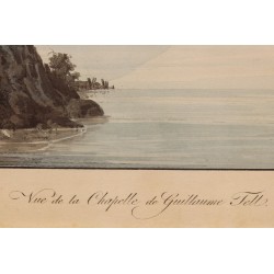 Engraving entitled ‘Chapelle Tell’ by LORY
