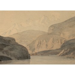 Engraving entitled ‘Chapelle Tell’ by LORY