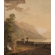 Gravure "Chateau de Chillon" par LOCHER