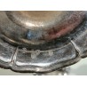 Paire de bougeoirs trompette en argent VERNET