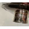 Paire de bougeoirs trompette en argent VERNET