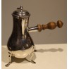 Cafetière piriforme tripode armoriée Vernet