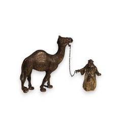Touareg et Dromadaire en argent