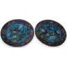 Pair of cloisonné dishes. From  Moinat SA  - Antiques and home décor