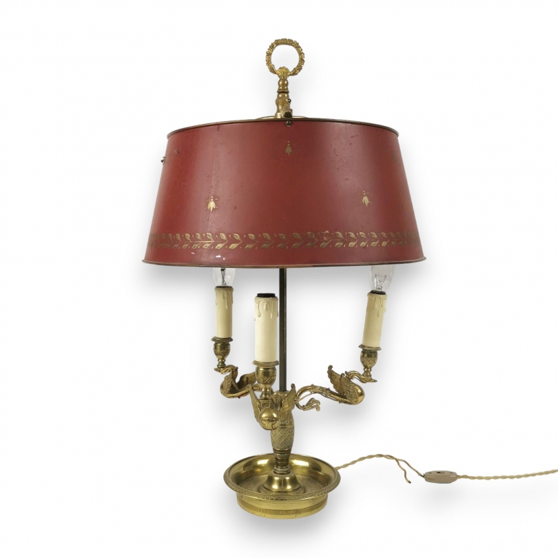 Lampe bouillotte style Empire