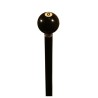 Cue with a '8' billiards ball pommel