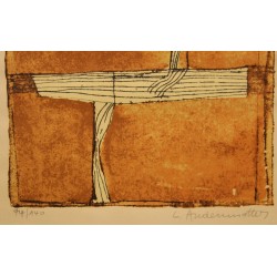 Lithograph: ‘Abstract Composition’ by ANDENMATTEN
