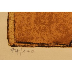 Lithograph: ‘Abstract Composition’ by ANDENMATTEN