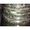 Colonne formant sellette en marbre vert