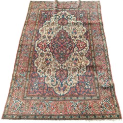 Tapis Tabriz rouge