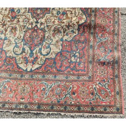 Red Tabriz carpet