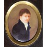 Miniature \"Jeune homme en manteau noir\"