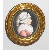 Miniature "Elise Hegner avec un bonnet"