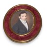 Miniature \"Jeune homme en manteau noir\"