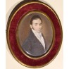 Miniature \"Jeune homme en manteau noir\"
