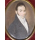 Miniature "Jeune homme en manteau noir"