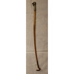Whips with a bronze rider’s handle