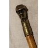 Whips with a bronze rider’s handle