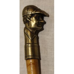 Whips with a bronze rider’s handle