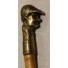 Whips with a bronze rider’s handle