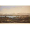 Engraving: ‘Geneva and Mont Blanc’
