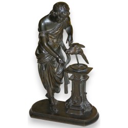 Bronze \"Jeune homme\".