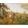 Tableau \"Lac d\'Annecy\" signé GIANOLI