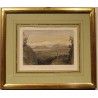 Engraving ‘Mont Blanc from the Jura’ by Moinat SA – Antiques and decorative items – Engravings, lithographs