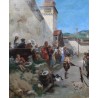 Tableau \"Gruyère\" signé J.P. SIMONET 87