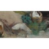 Tableau \"Gruyère\" signé J.P. SIMONET 87