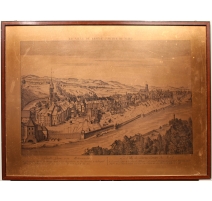 Gravure sur cuivre "Bern" par FENDRICH