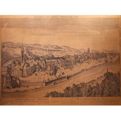 Gravure sur cuivre \"Bern\" par FENDRICH