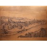 Gravure sur cuivre \"Bern\" par FENDRICH