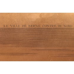 Gravure sur cuivre \"Bern\" par FENDRICH