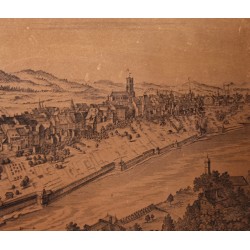 Gravure sur cuivre \"Bern\" par FENDRICH
